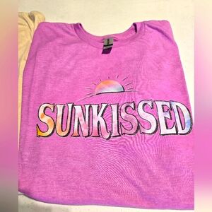 New Custom Made Sunkissed T-shirt, Multiple Sizes